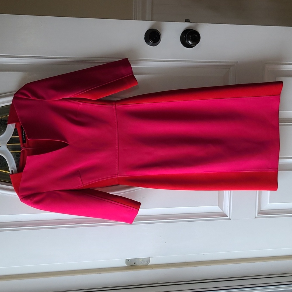 Judith and Charles V-neck dress